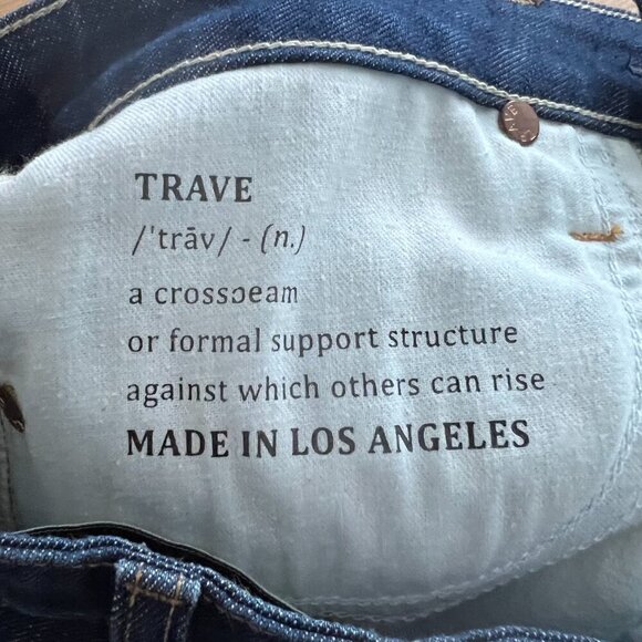 Trave Colette Kick Flare Jeans Mystifies Me Wash Women's Size 26 - Picture 5 of 10